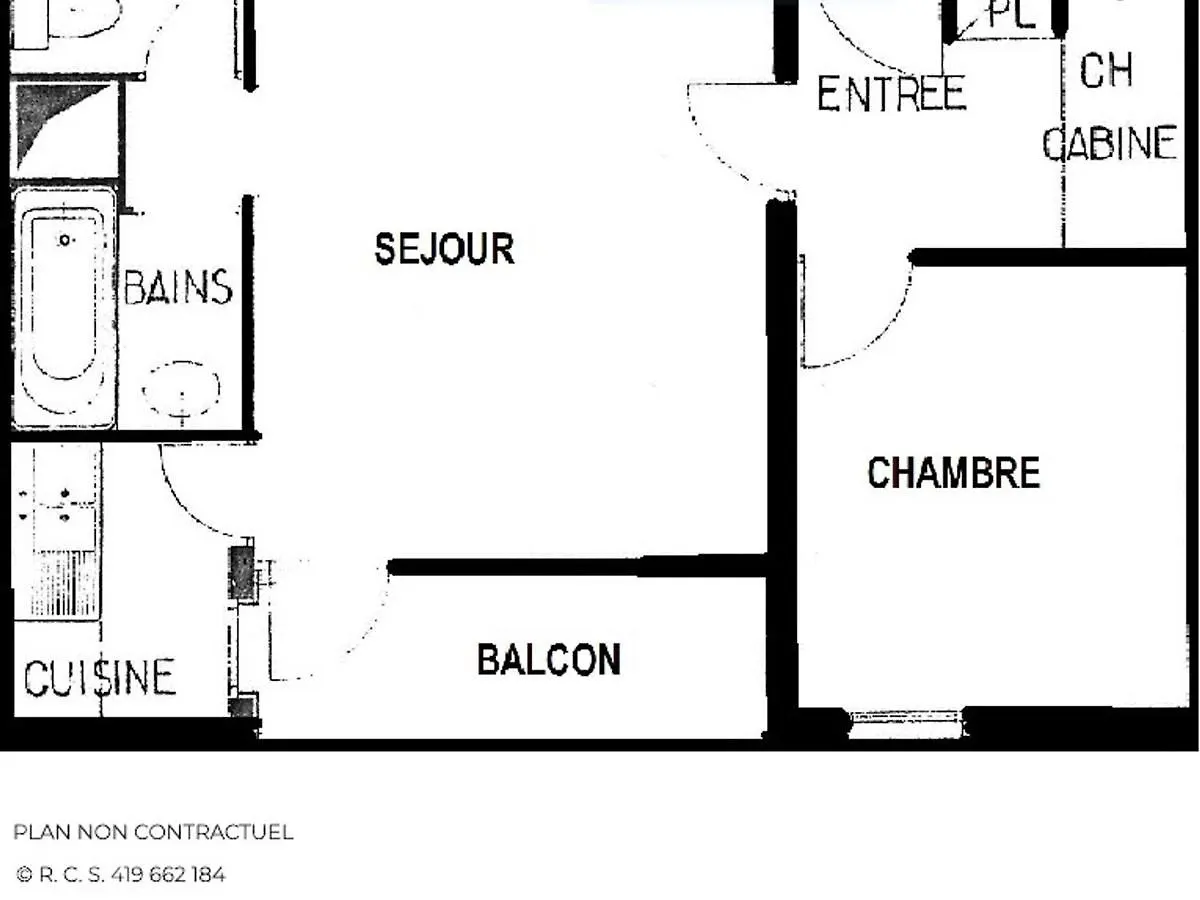 Appartement Confortable 4 Pers, Skis Aux Pieds, Les Menuires - Fontanettes - Fr-1-452-28 Saint-Martin-de-Belleville Fransa